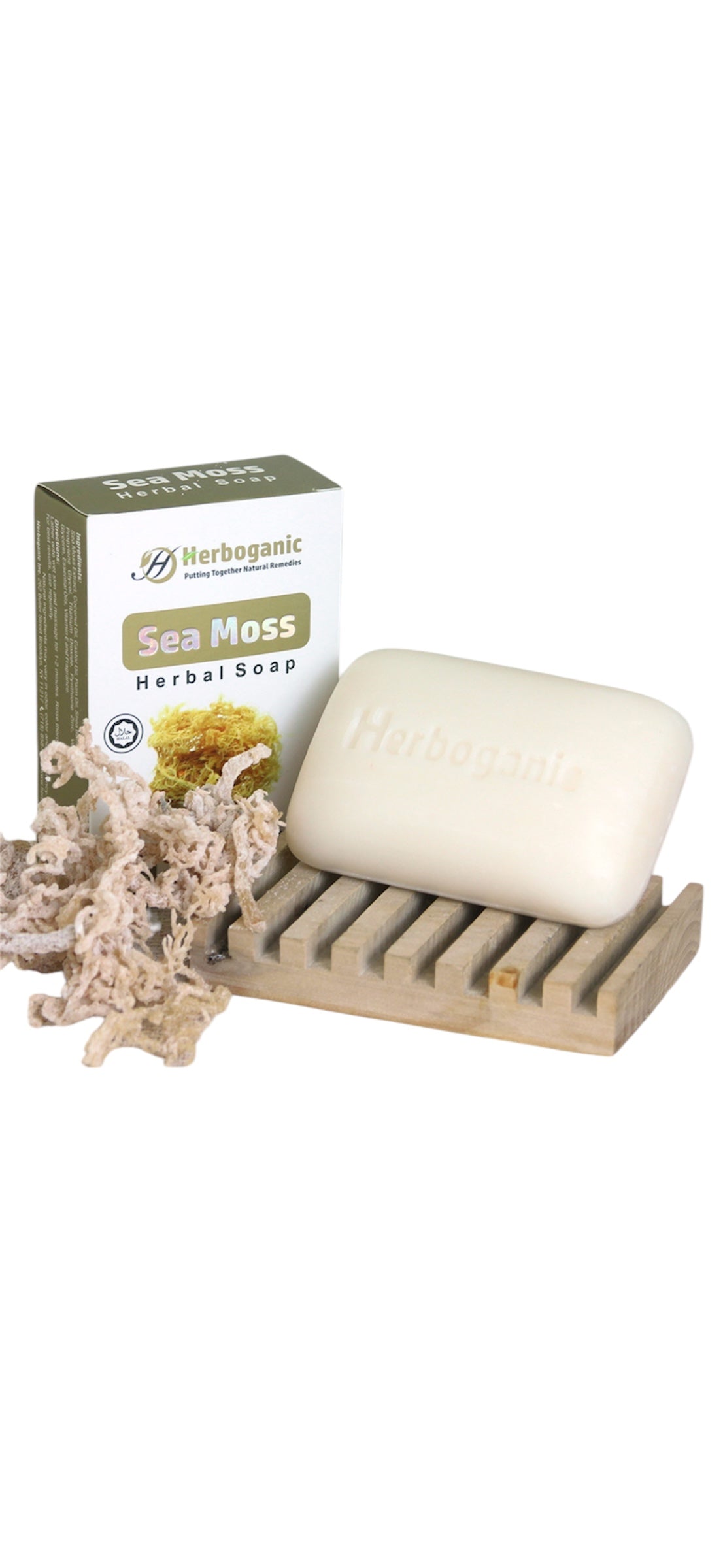 Sea moss herbal soap