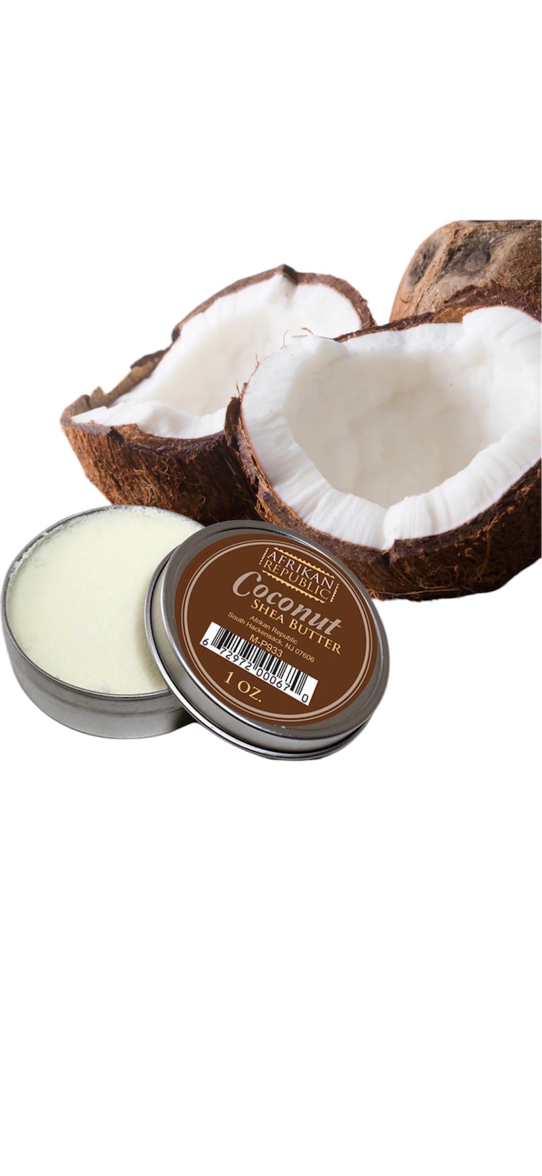 Coconut shea butter
